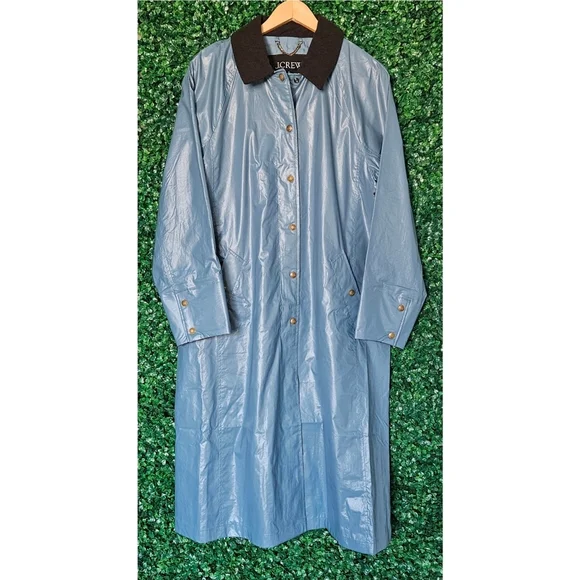 J.Crew Shiny long Barn Jacket™ - Picture 5 of 10